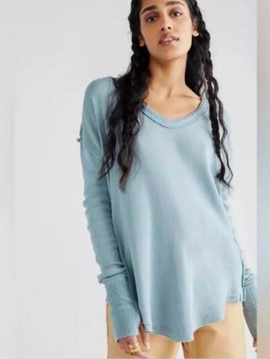 Free People Tops - Free People Sz Xl Top Scoop Neck We The Free